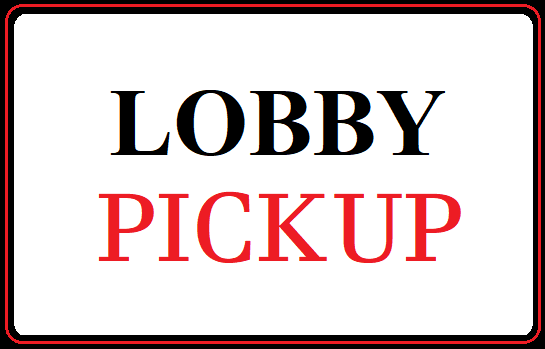 Lobby Pickup Is Available Upon Request