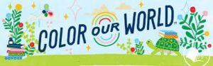 Summer reading Club 2025 Color Your World