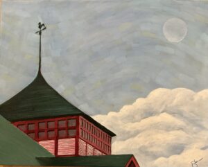 Art By Graham Marshall - Cattle Barn