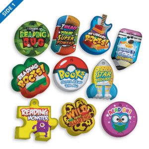 Brag Tags for 500 books before middle school